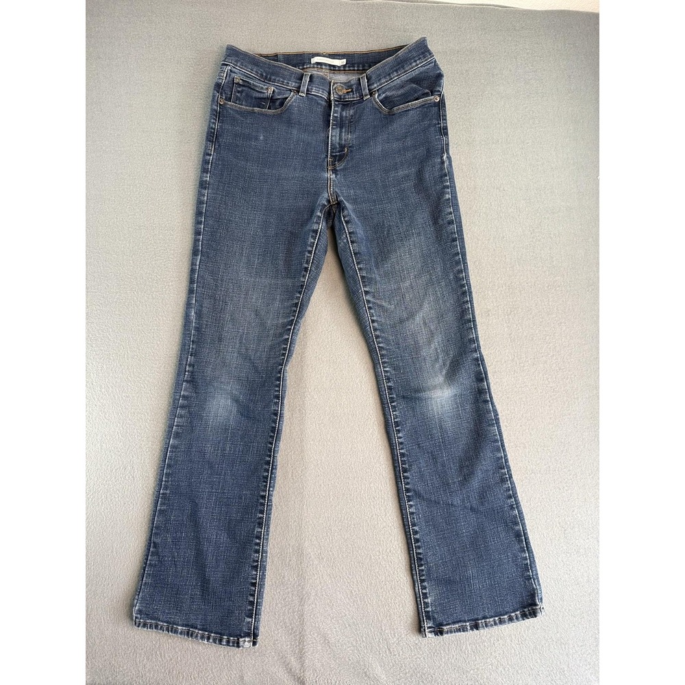 Levi's Classic Bootcut Jeans Womens 10 Medium Blue Mid Rise Bootcut Denim
